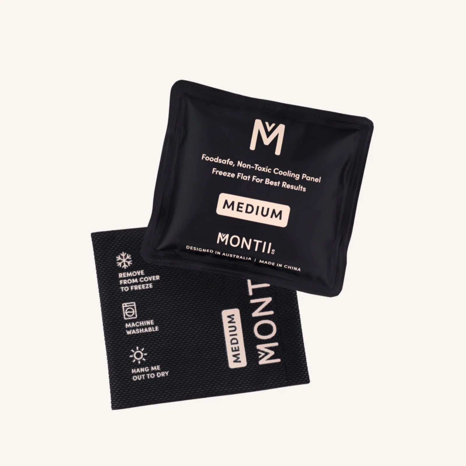 A Montii Co medium ice pack on white background