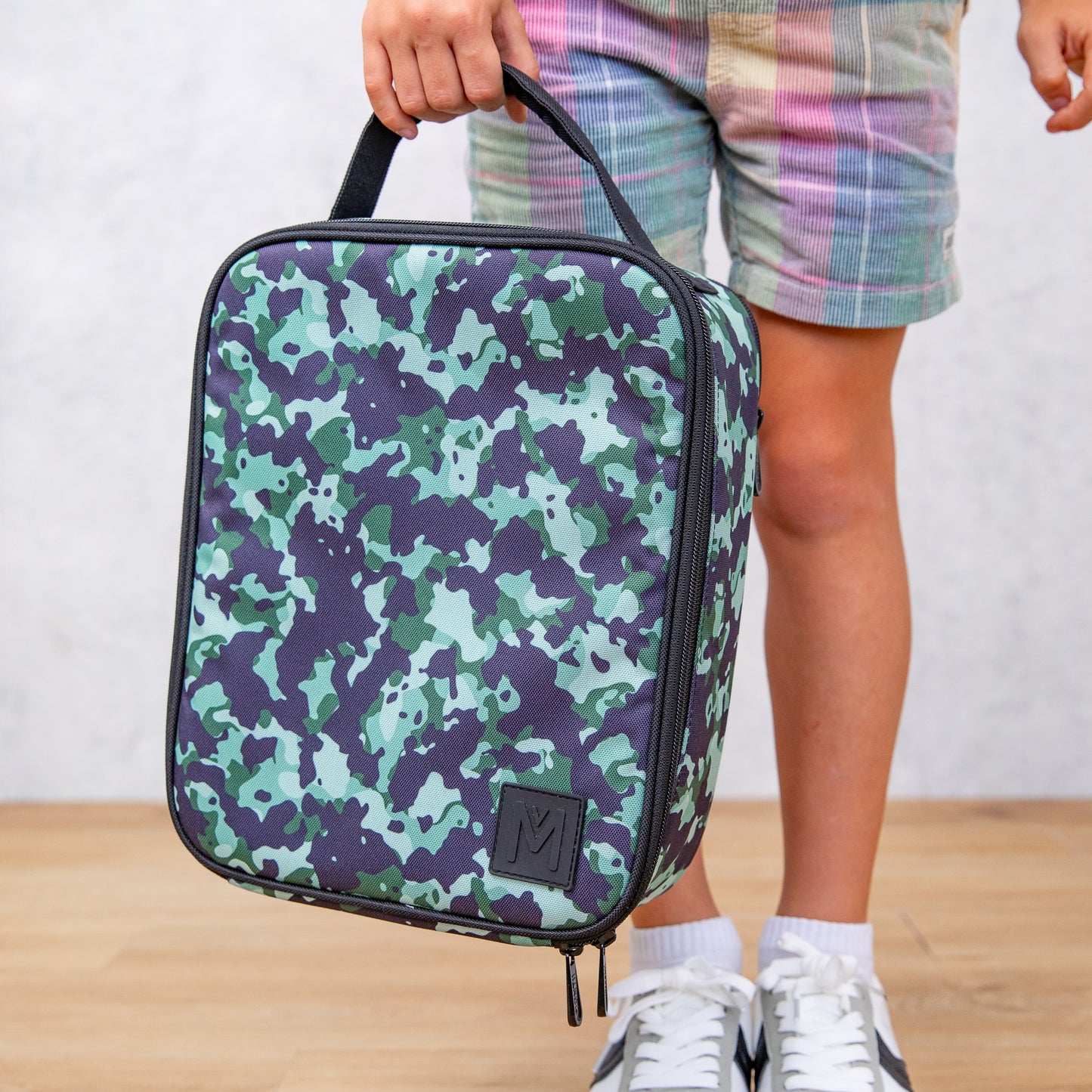 MontiiCo Large Insulated Lunch Bag - Stealth
