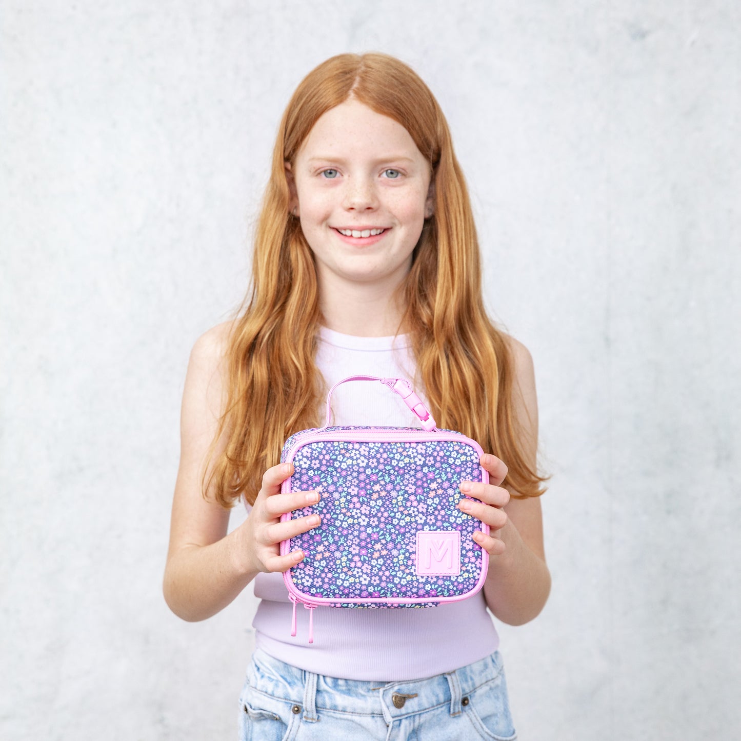 Montii.Co MINI Insulated Lunch Bag - Meadow