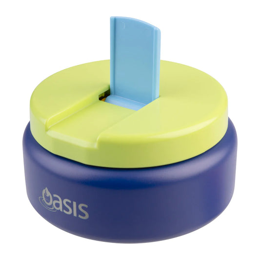 Oasis Kids Insulated Food Jar & Flask 230ml - Blue
