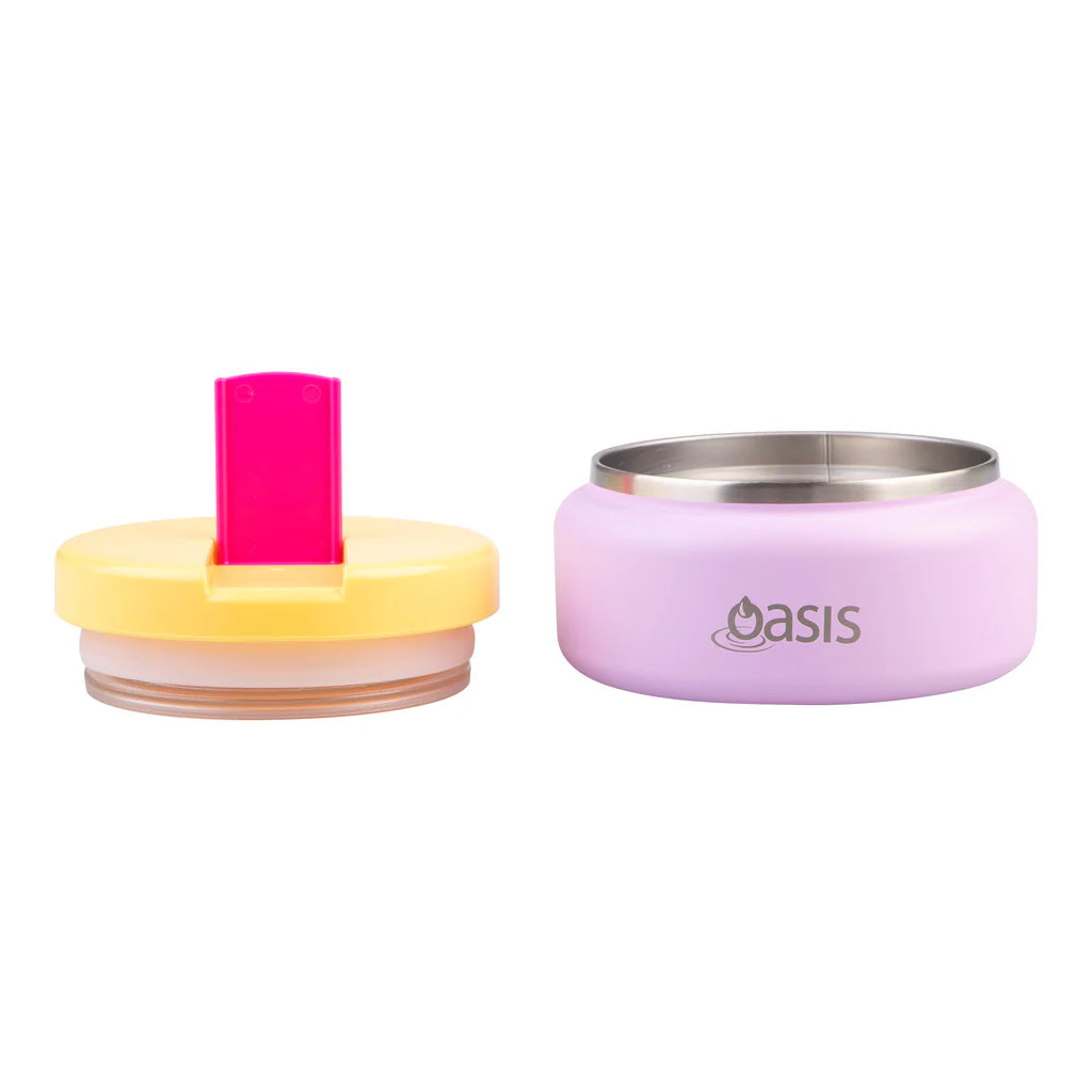 Oasis Kids Insulated Food Jar & Flask 230ml - Bubblegum Pink