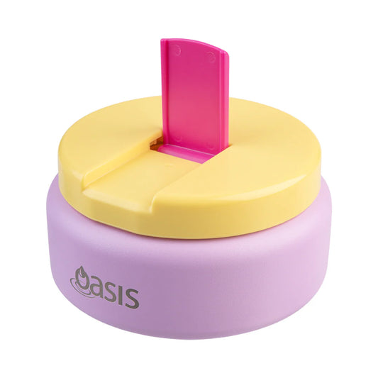 Oasis Kids Insulated Food Jar & Flask 230ml - Bubblegum Pink