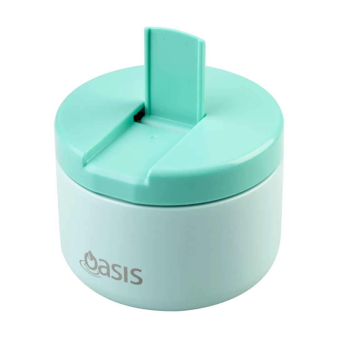 Oasis Kids Insulated Food Jar with Flip Lid 300ml - Mint
