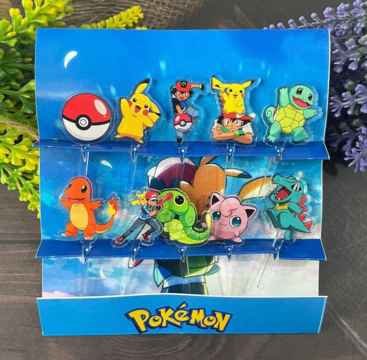 Acrylic Food Picks - Pokemon