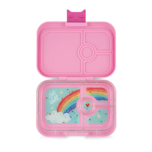 a picture of Yumbox Panino - Power Pink on a white background , kids favourite lunch box