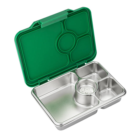 Yumbox PrĂȘt Stainless Steel Lunchbox - Pomme Green