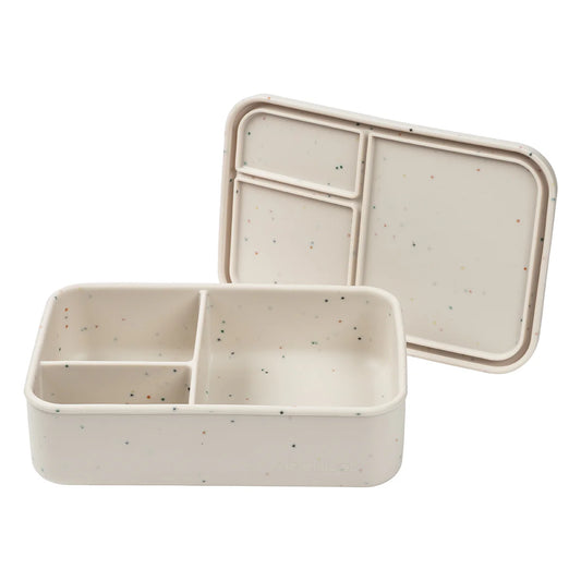 Apollo confetti stars leak‑resistant bento lunch box with 3 lunch box compartments