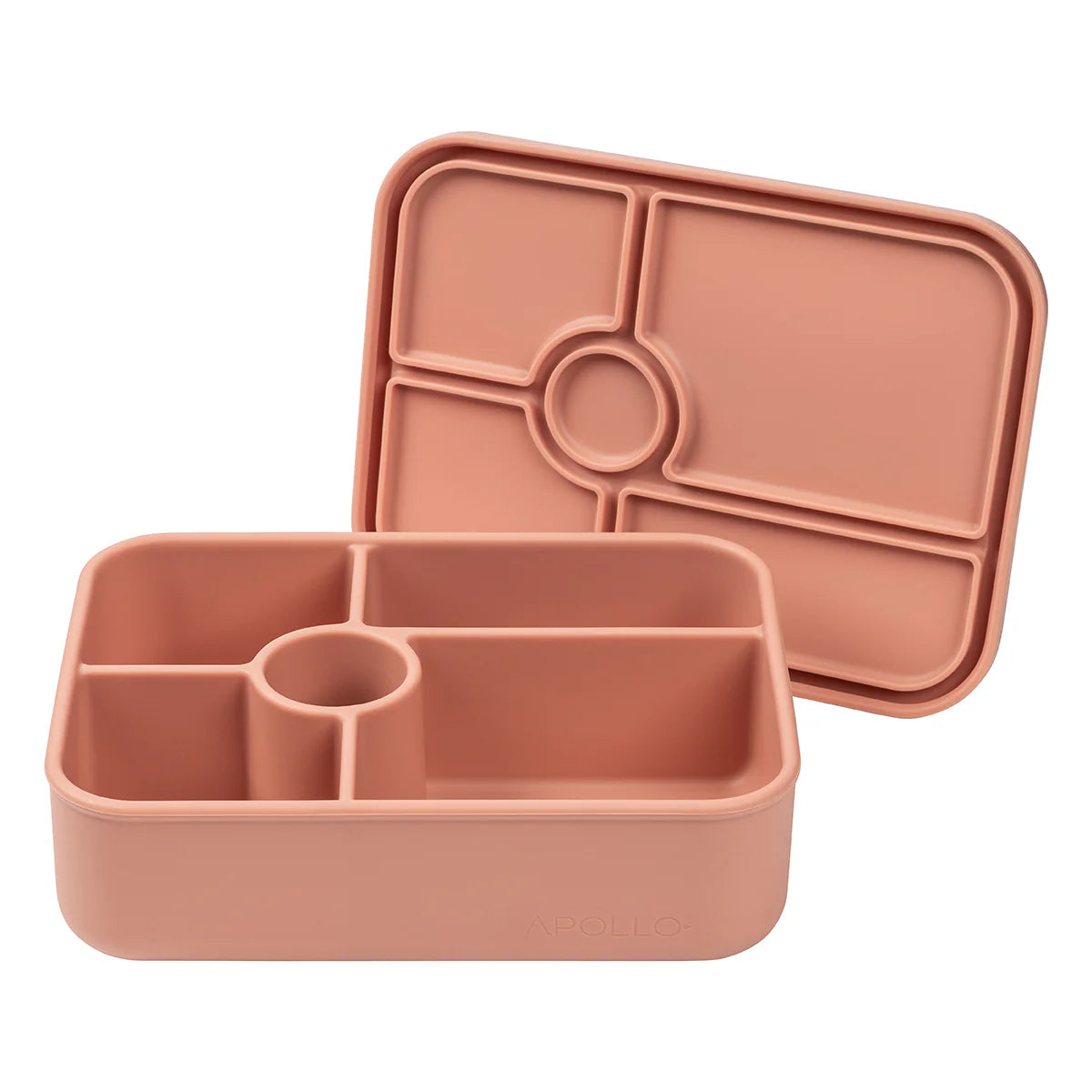 Pink eco friendly bento 5 lunch box from Apollo