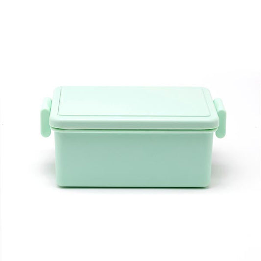 Freezable Lid Container Large in Mint with cooling lid and side clasps, perfect for keeping bigger lunches chilled.