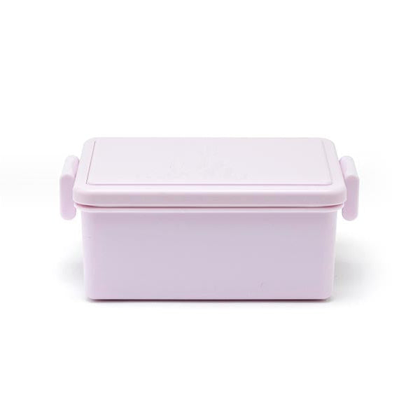 Freezable Lid Container Large in Powder Purple with cooling lid and side clasps, ideal for keeping bigger lunches chilled