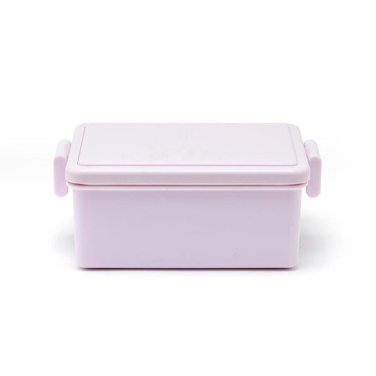 Freezable Lid Container Large in Powder Purple with cooling lid and side clasps, ideal for keeping bigger lunches chilled