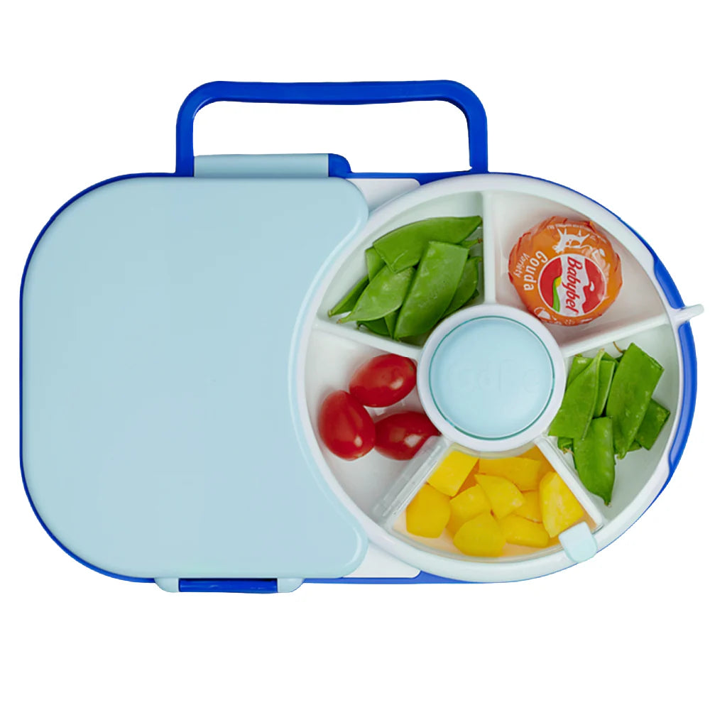 GoBe Lunchbox Macaron Blue – durable kids lunchbox with compartments