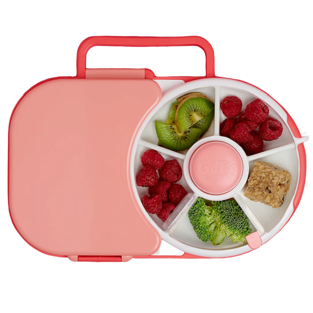 GoBe Lunchbox Coral Pink – toddler and school bento lunch box*