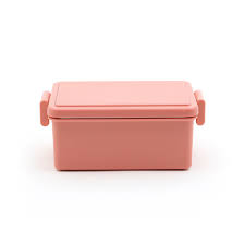 Large baby pink lunch container with freezable lid to keep fruit and veggies cool