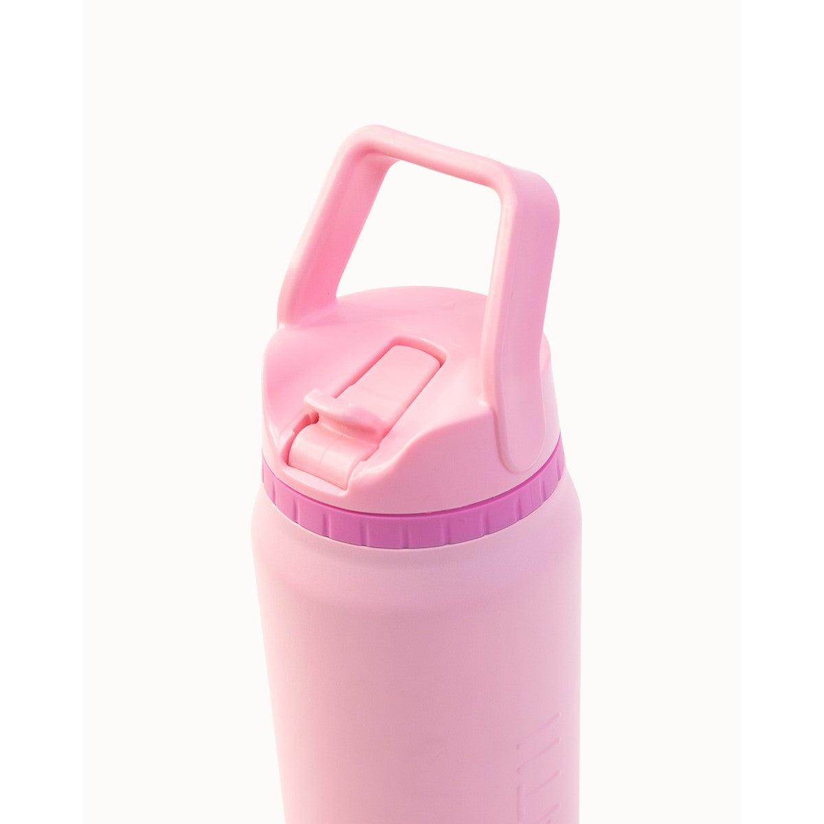 MontiiCo 750ml Sport Drink Bottle - Bubblegum with a handle on a white background