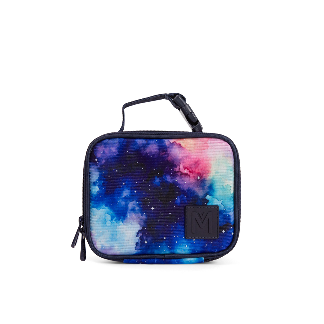 Starlight Mini MontiiCo insulated lunch bag with compact design and food‑safe aluminium lining.