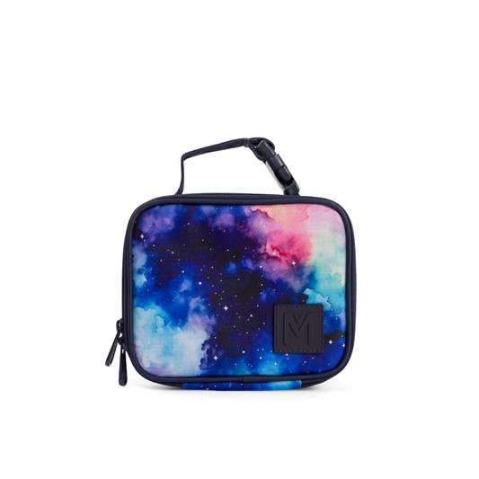 Starlight Mini MontiiCo insulated lunch bag with compact design and food‑safe aluminium lining.