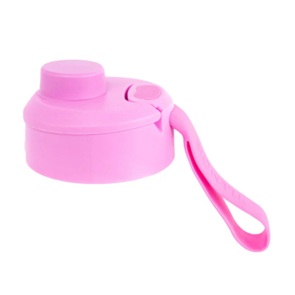 MontiiCo Screw Top Lid in Pink Floss a leak‑resistant twist lid for Fusion drink bottles.
