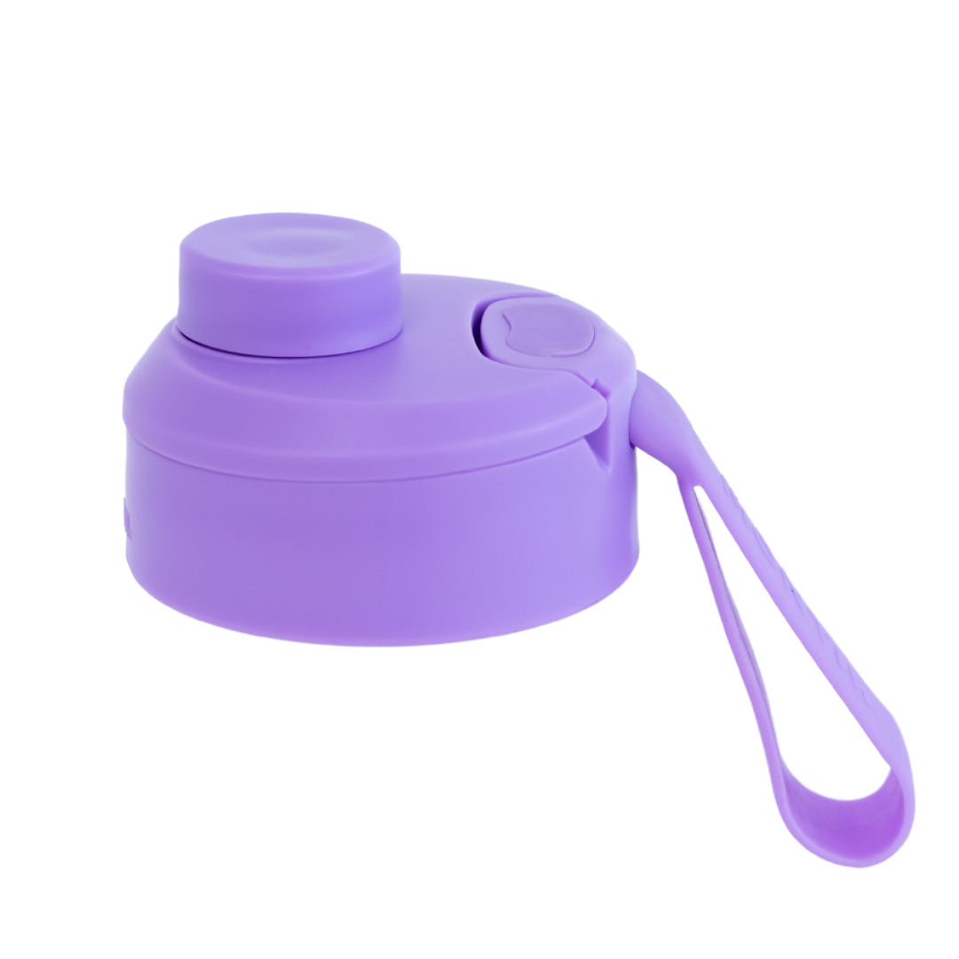 MontiiCo Screw Top Lid in Purple Dusk, a leak‑resistant twist lid for Fusion drink bottles.
