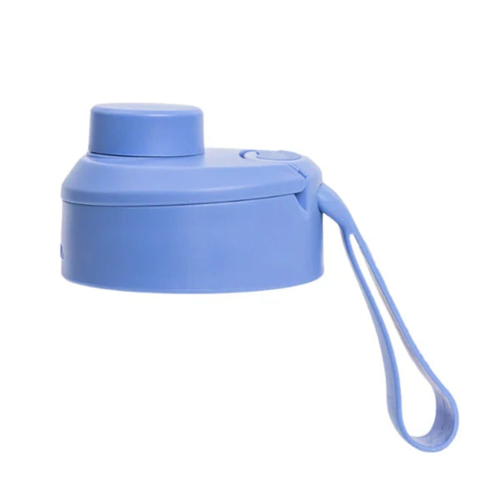 MontiiCo Screw Top Lid in Splash Blue, a leak‑resistant twist lid for Fusion drink bottles.
