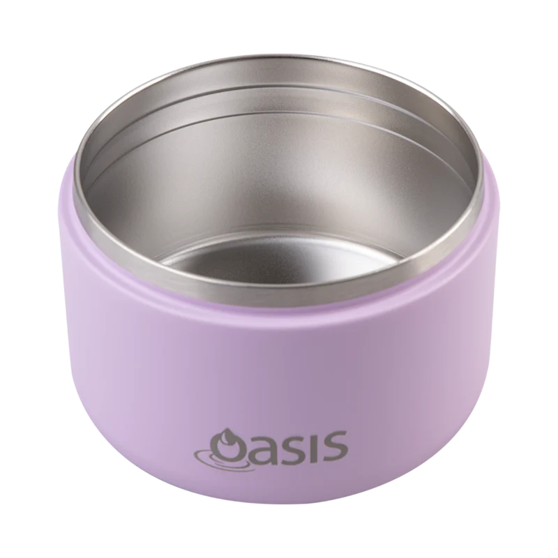 Oasis Kids Insulated Food Jar with Flip Lid 300ml - Bubblegum Pink
