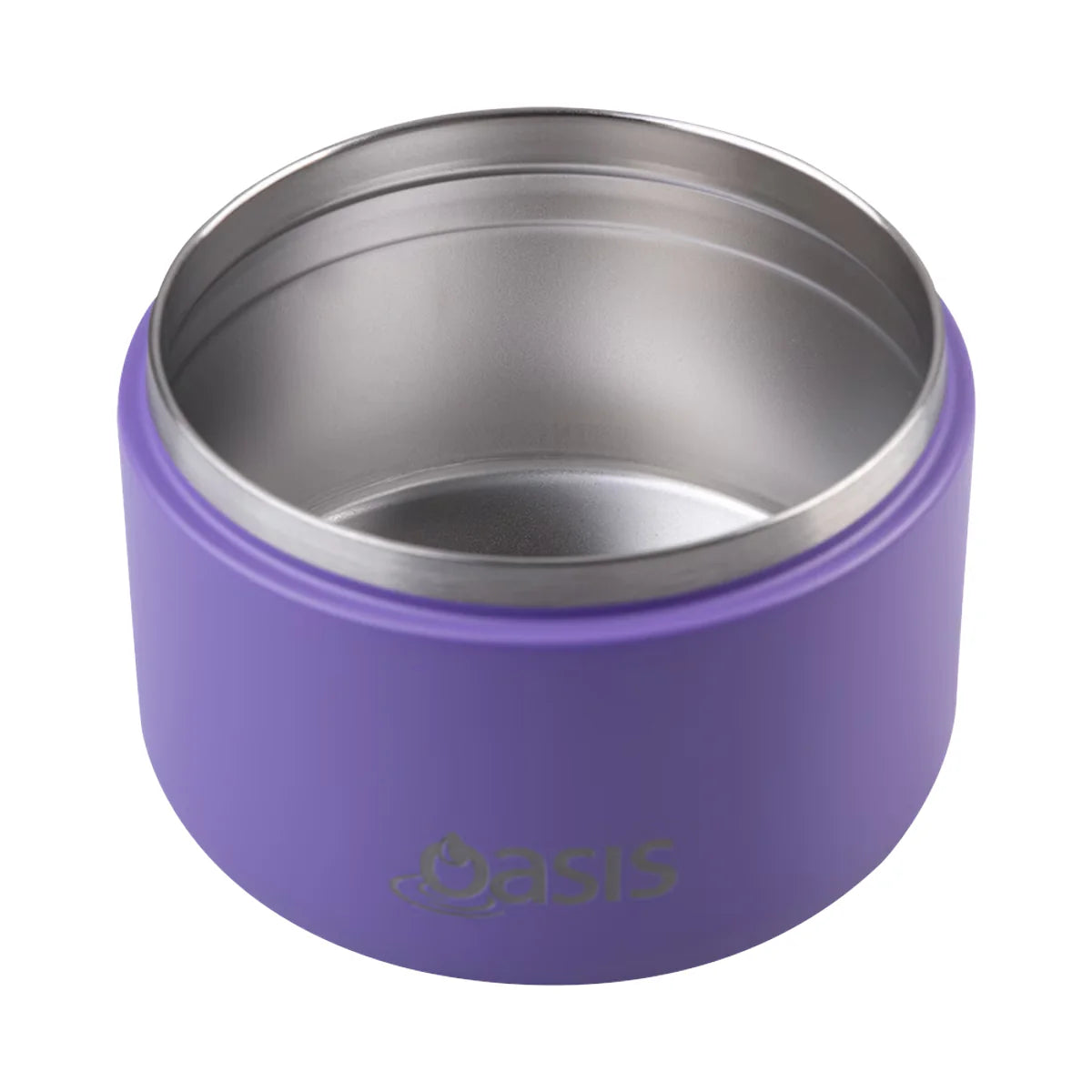 Oasis Kids Insulated Food Jar with Flip Lid 300ml - Mermaid Purple