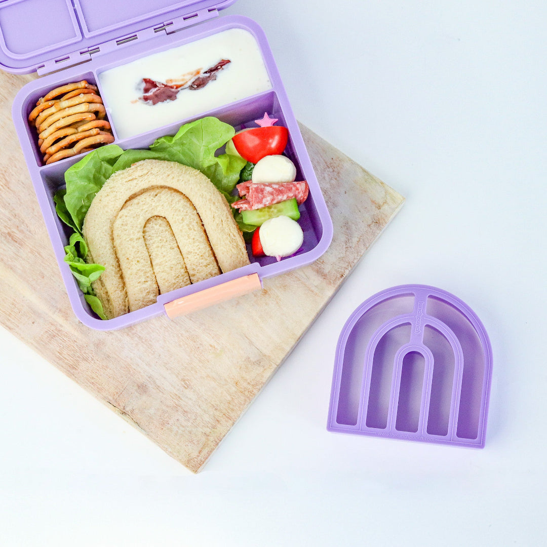 Lunch Punch Sandwich Rainbows Cutter – kids Sandwich Cutter from Baby Bento