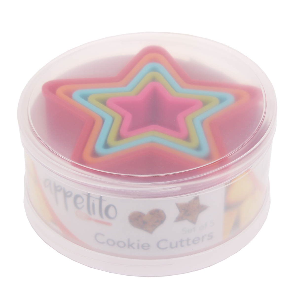 Food Cutter Set 5pc - Stars