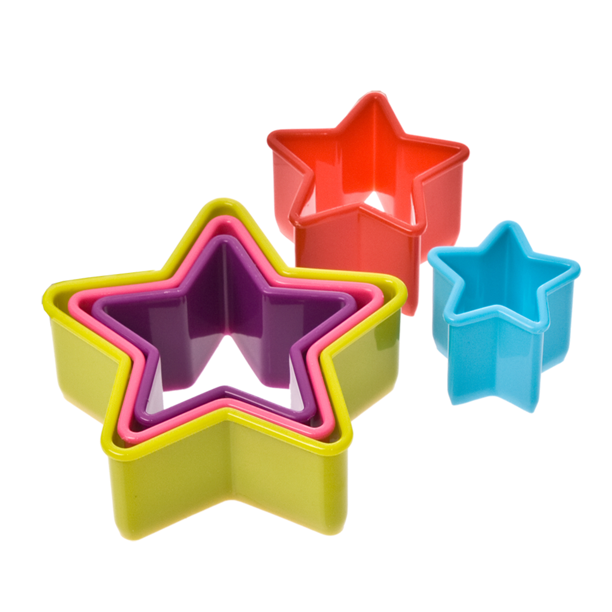 Food Cutter Set 5pc - Stars
