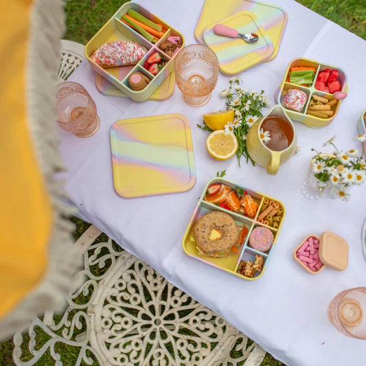 The Zero Waste People BIG Silicone Lunch Box - Fairy Floss