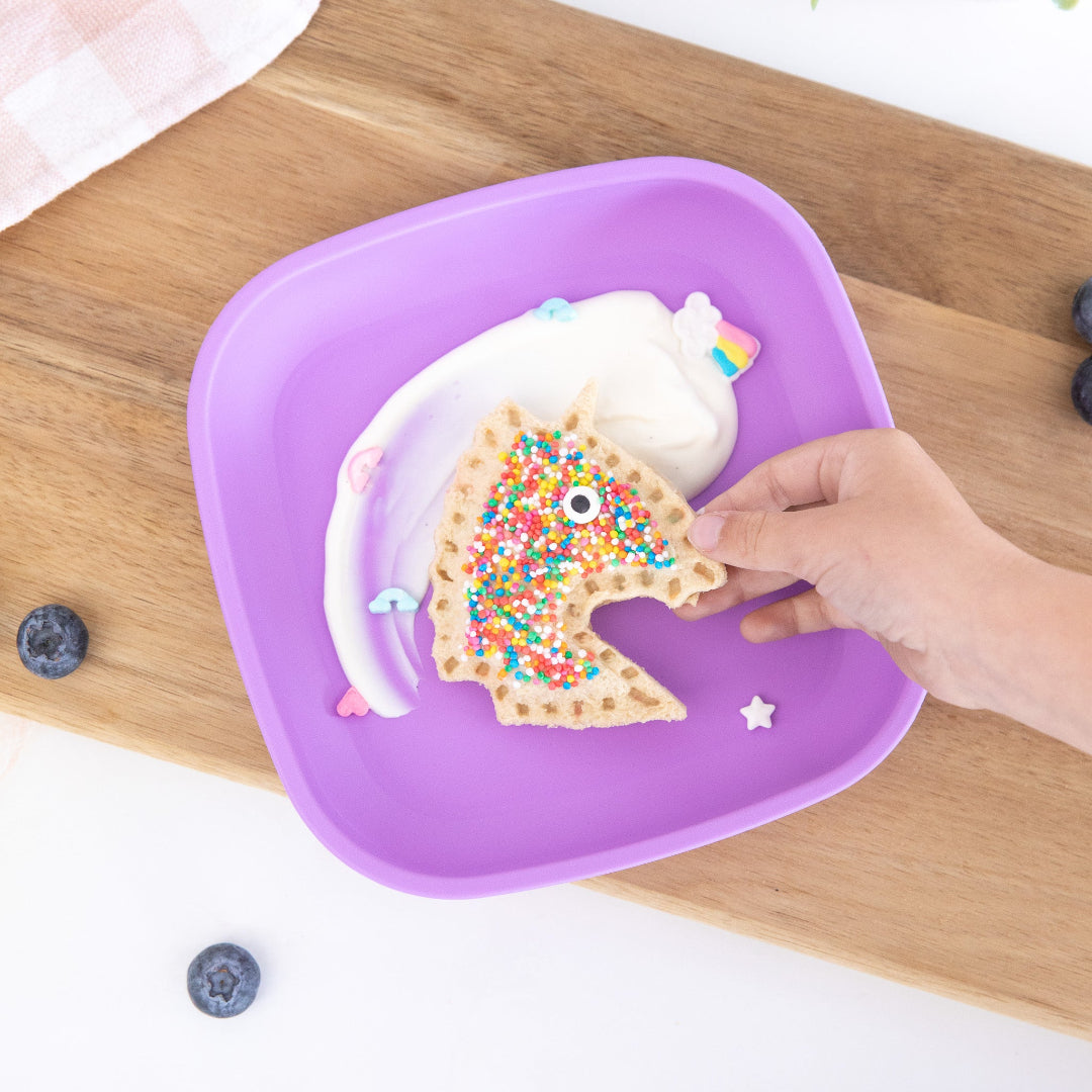 Unicorn Pocket Crimp Lunch Punch  – kids Sandwich Pocket Crimp Cutter from Baby Bento