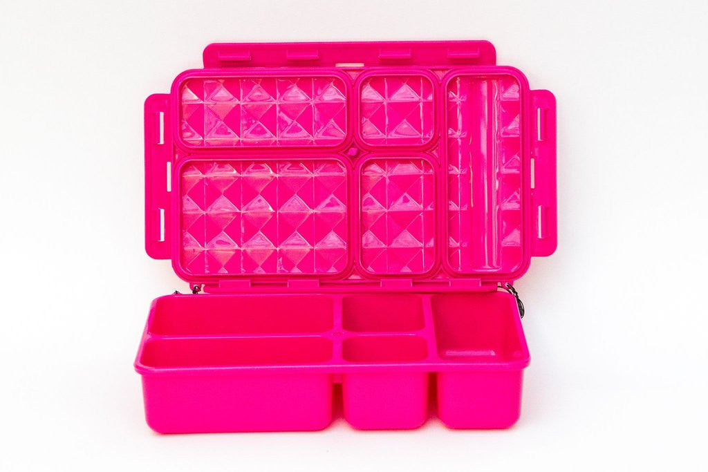 Go Green Large Pink Lunch Box - Baby Bento