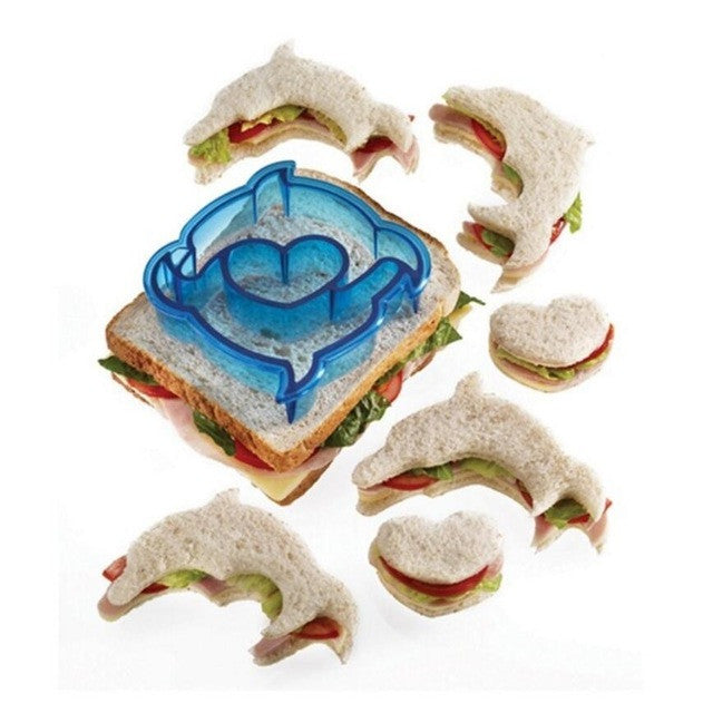 Sandwich Cutter - Dolphin - BabyBento