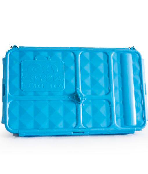 Go Green Lunch Box - Camo with Blue Box - BabyBento