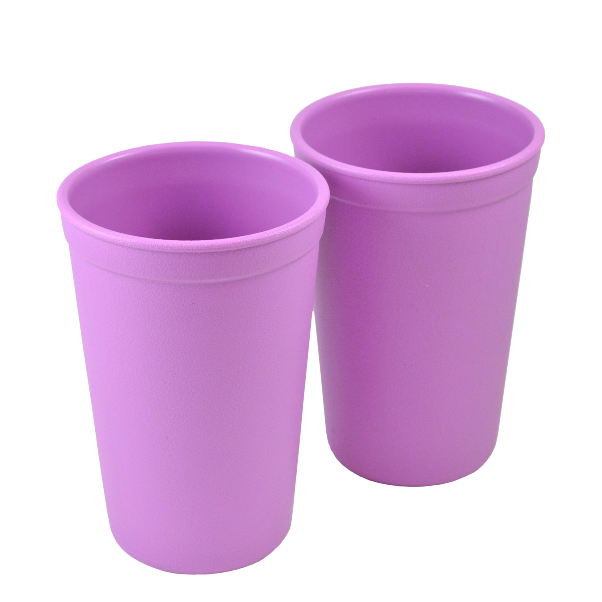 a picture of Re-Play Tumbler - Purple - Recycled Plastic Kids Drink Cupon a white background for making mealtime fun and playful