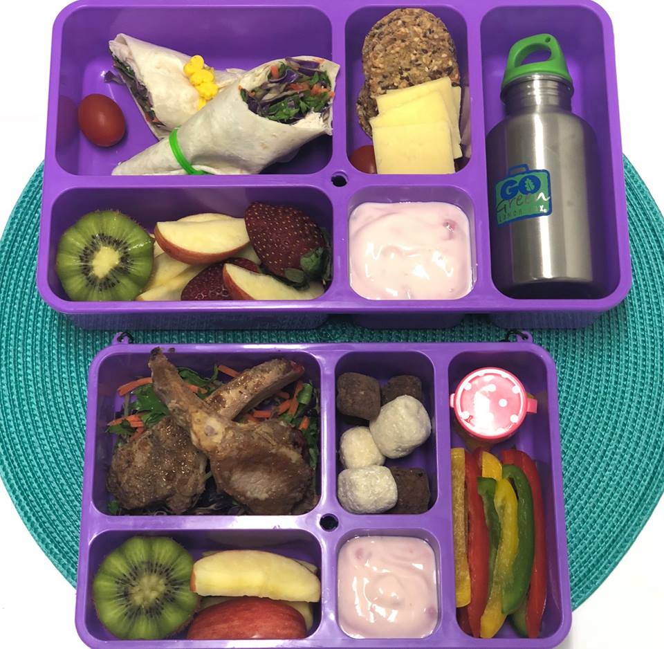 Go Green Small Snack Box - Pink