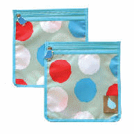 Jaq Jaq Bird Reusable Food Pouch - Imperfect Dots - BabyBento