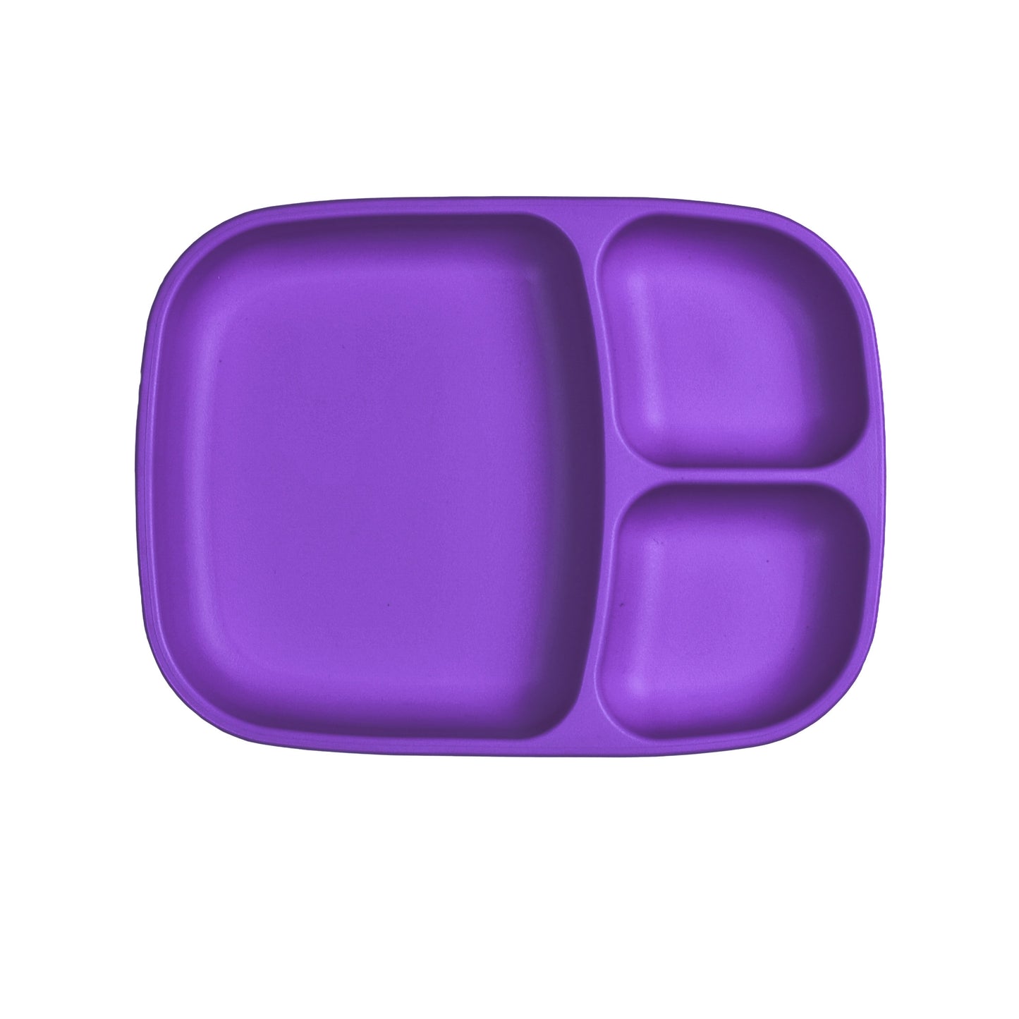 Re-Play Large Divided Plate - Amethyst