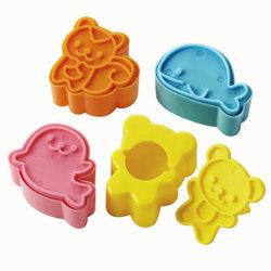 Animal Friends Sandwich Cutter and Stamp set - Baby Bento