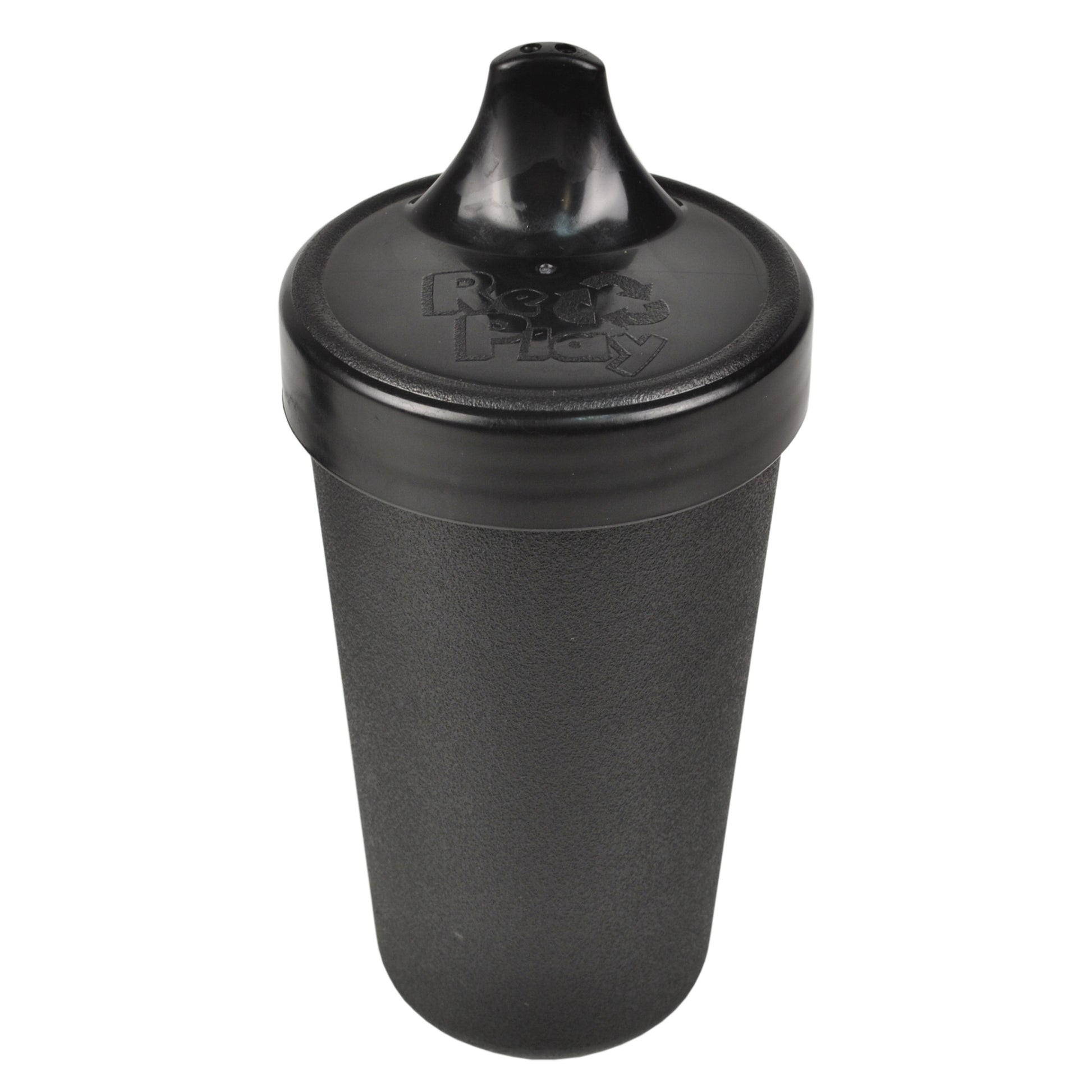 a picture of Re-Play Non-Spill Sippy Cup - Blackon a white background for making lunch time fun and playful
