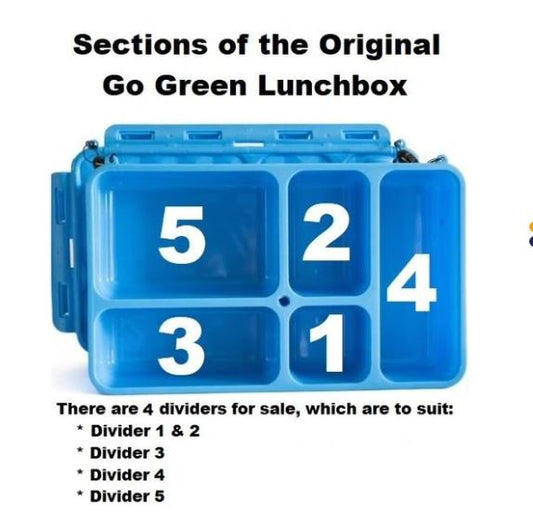 a picture of Go Green Divider - Section 4on a white background for go green spare parts