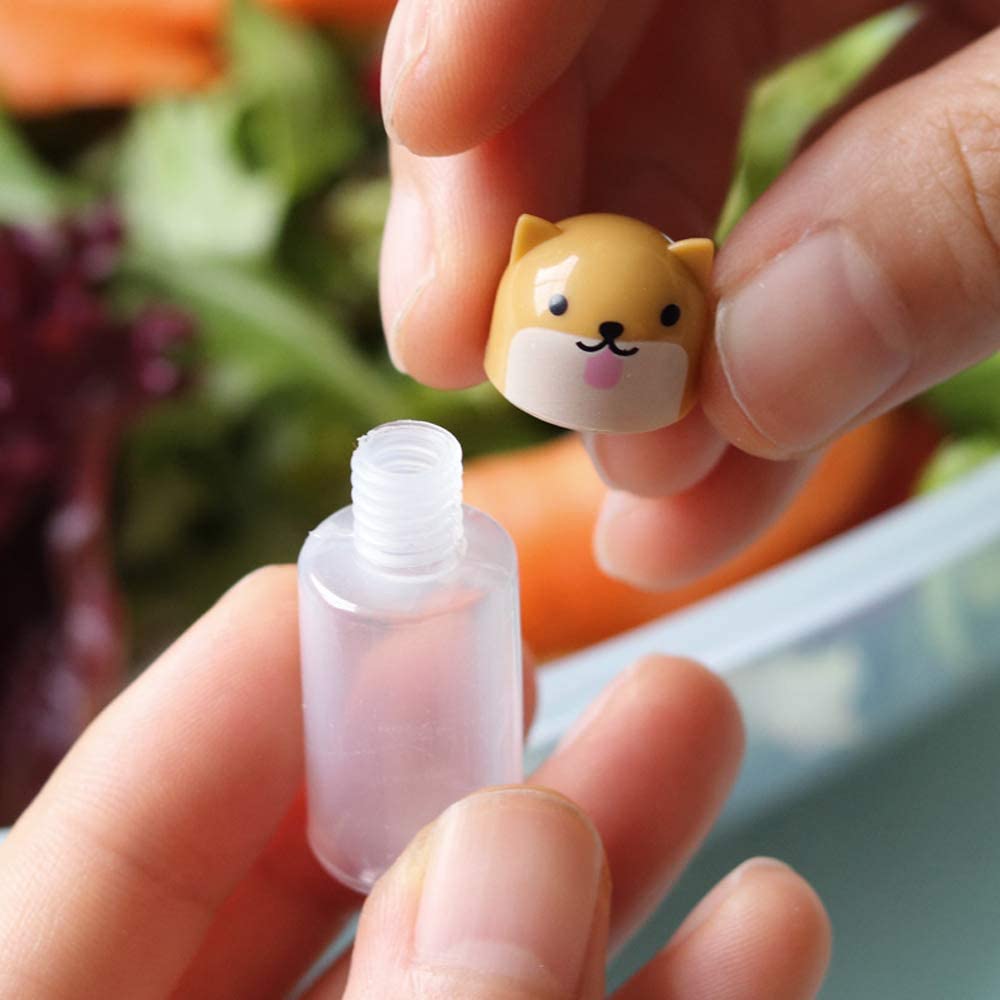 Cats and Dogs Sauce Bottles - Baby Bento
