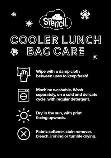 Spencil Insulated Lunch Bag with Chill Pack - Urban Scrawl