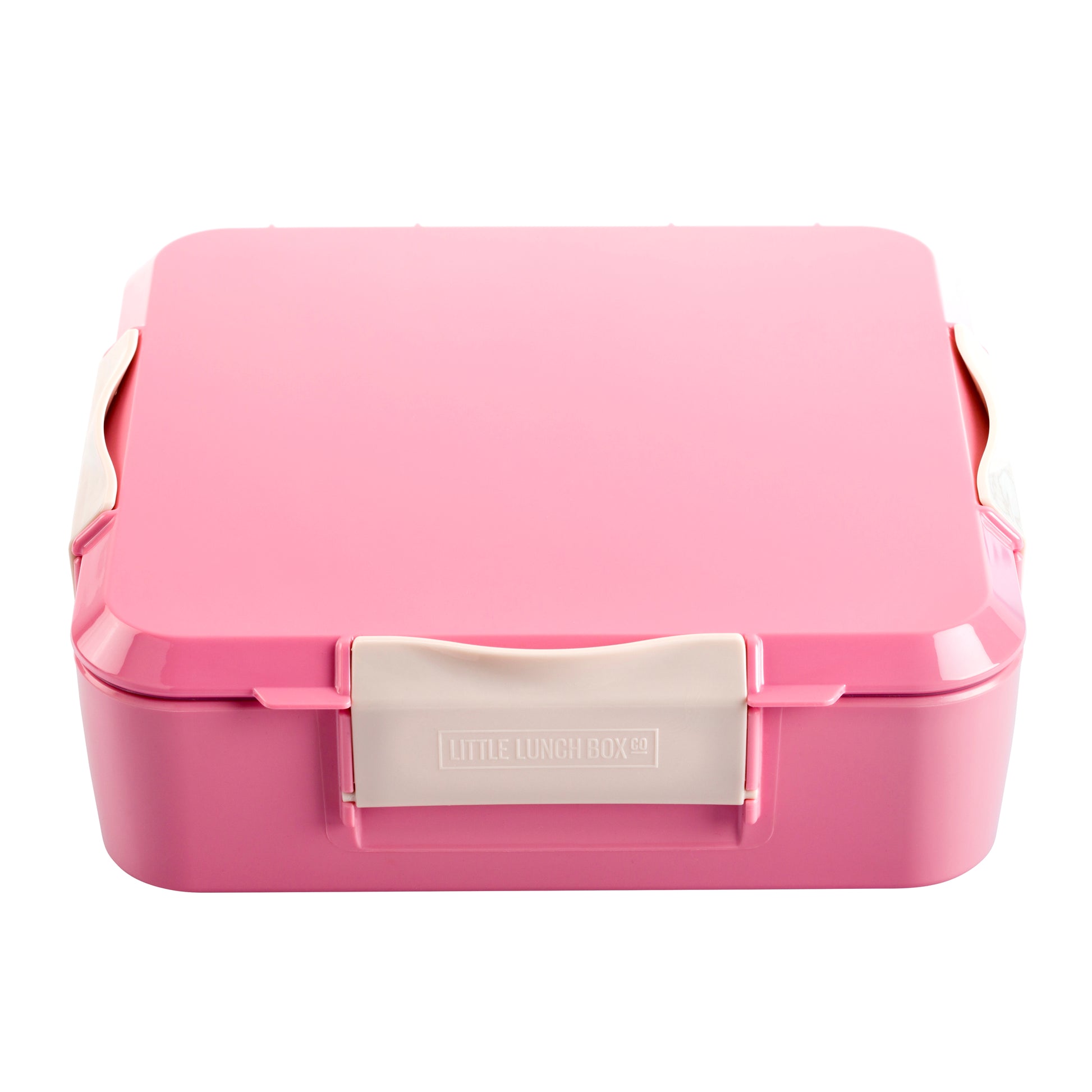 a picture of Montii.Co Bento Plus - Blush Pinkon a white background for cute lunches