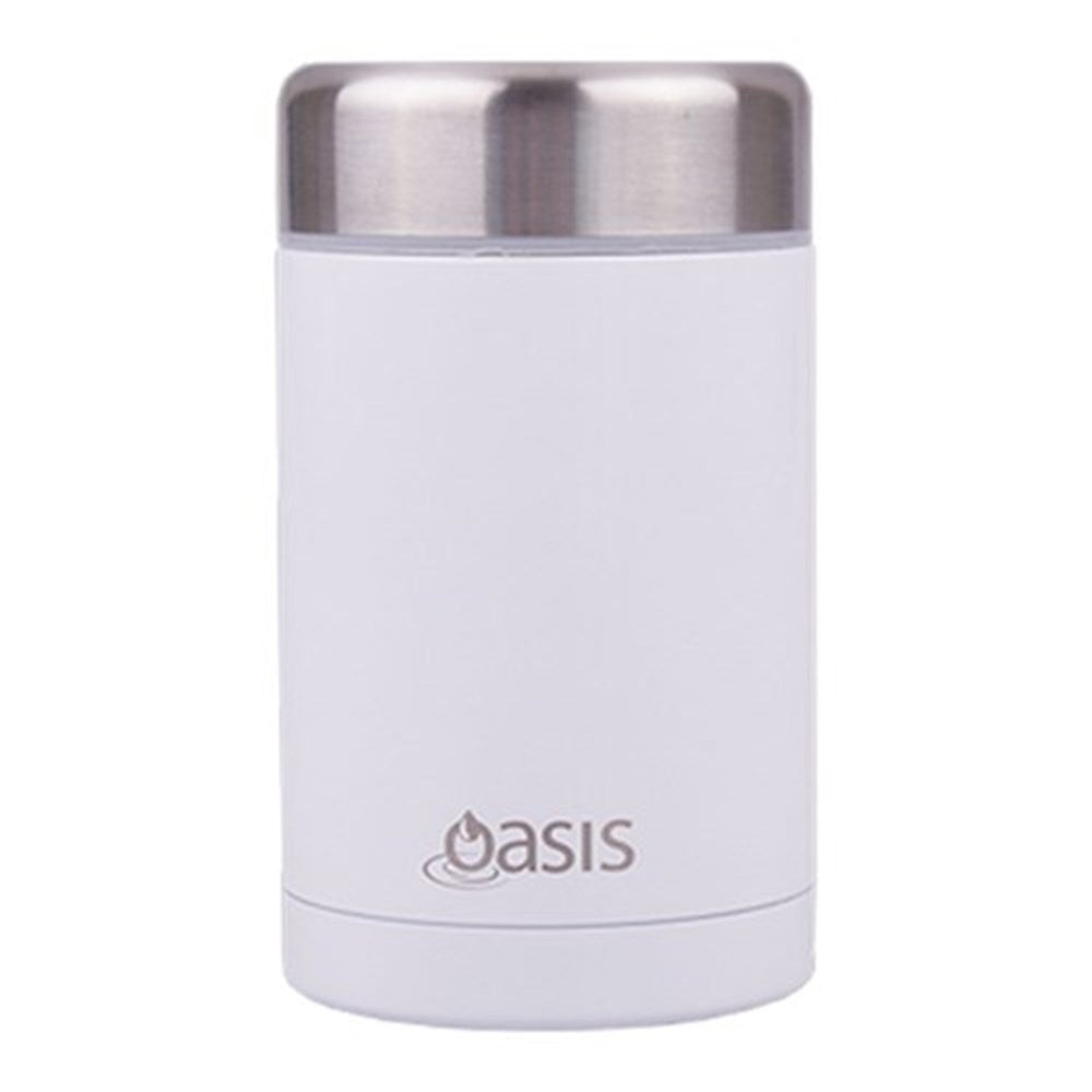 Oasis Insulated Food Flask 450ml - White