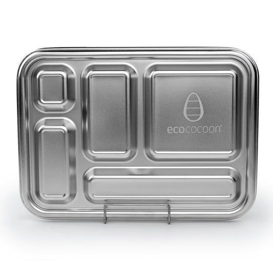 Ecococoon Stainless Steel Leakproof Bento Box - 5 compartment