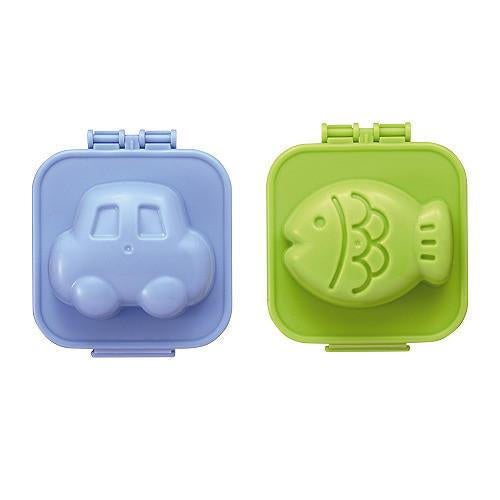Egg Mold - Car & Fish - BabyBento