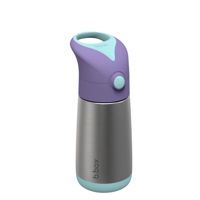 b.box Insulated Drink Bottle 350ml - Lilac Pop