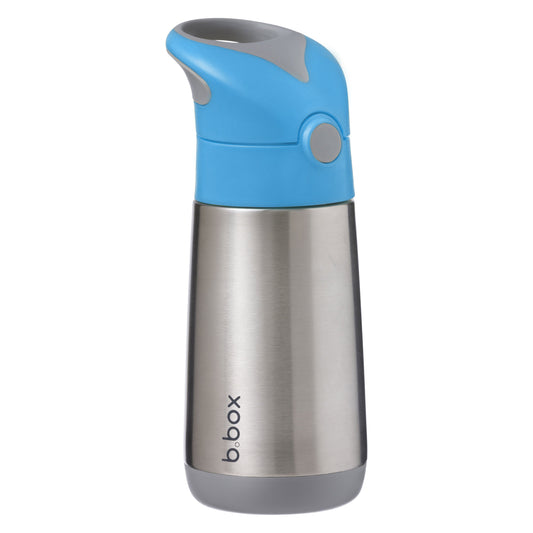b.box Insulated Drink Bottle 350ml - Blue Slate