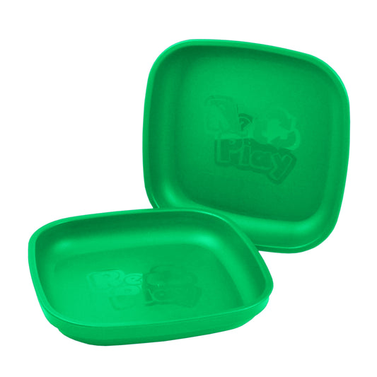 Re-Play Flat Plate - Kelly Green - BabyBento